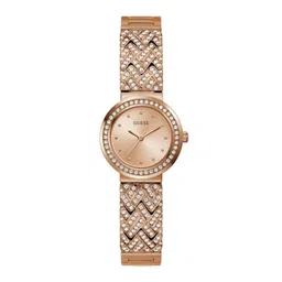 GUESS Women Embellished Dial & Bracelet Style Straps Analogue Watch- GW0476L3-picture-29