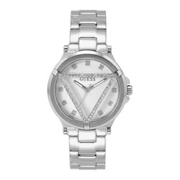 GUESS Women Embellished Dial Bracelet Style Straps Analogue Watch GW0674L1-picture-14