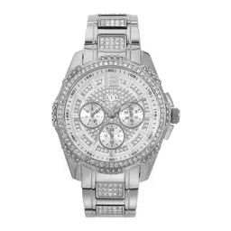 GUESS Women Embellished Dial Bracelet Style Straps Analogue Watch U0286L1M-picture-31