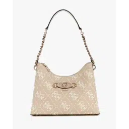 guess Women Logo Print Izzy Top-Zip Shoulder Bag-picture-30
