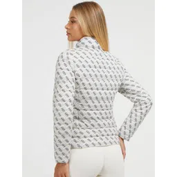 GUESS Women Mock Collar Conversational Printed Jacket image 2