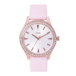 GUESS Women Off- White Patterned Dial & Pink Straps Analogue Watch GW0359L3-image-29