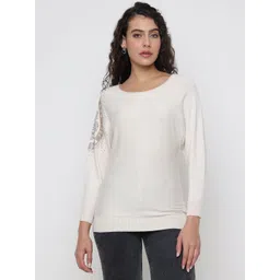 GUESS Women Pullover with Embellished Detail-image-42
