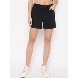 GUESS Women Skinny Fit High-Rise Denim Shorts-picture-30