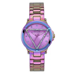 GUESS Women Tri Glam Analogue Iridescent Dial Watch - GW0674L3-picture-11