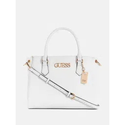 Guess Women White Satchel-image-17
