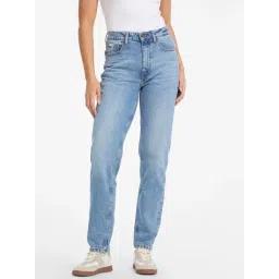 Guess Jeans G06 Mom Blue Relaxed Fit Jeans-picture-15