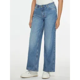 GUESS JEANS G11 Blue Mid Rise Relaxed Fit Basic Denim Jeans-picture-46