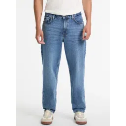 Guess Jeans G15 Taper Blue Relaxed Fit Jeans-picture-13