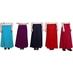 Gugaliya FIROZI,JAMUNI,NAVY BLU,.RED,RANI Pure Cotton Petticoat-picture-24