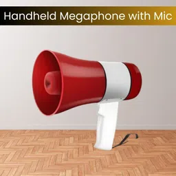 guggu King Bhopu with High Volume Speaker, Battery Backup and Recording FeatureQ445 Handheld Megaphone and Rechargeable Siren Loudspeaker With USB/Memory CardG385 Outdoor PA System-picture-41