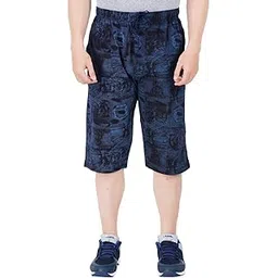 GUIDE Men's Regular Fit Printed Three Fourth Capri-picture-32