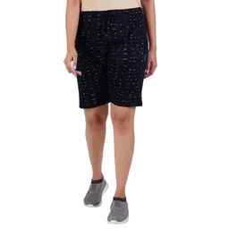 GUIDE Women Pack Of 2 Cotton Typography Printed Shorts-picture-39