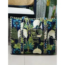 Gulaab Jaipur Unisex Graphic Shopper Tote Bag-picture-31