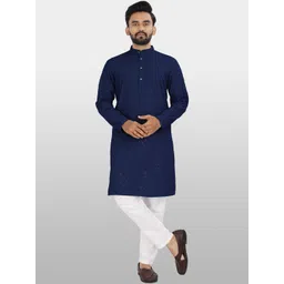 GUPTA TRENDZ Men Embellished Thread Work Handloom Kurta-picture-36
