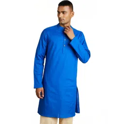 GUPTA TRENDZ Men Flared Sleeves Thread Work Handloom Kurta-picture-26