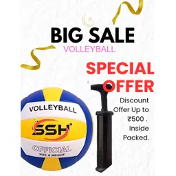 Synthetic Soft Volleyball Balls With Air Pump Volleyball - Size: 4-image-0