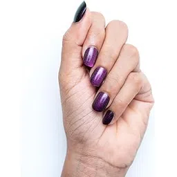 Gush Beauty Nailed It | Reusable Luxury Press On Nails With Application Kit - Ruby Cat Eye-picture-22