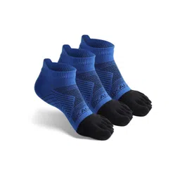 Gustave Men Pack Of 3 Printed Ankle Length Five Toe Anti Slip Moisture Wicking Socks-picture-34