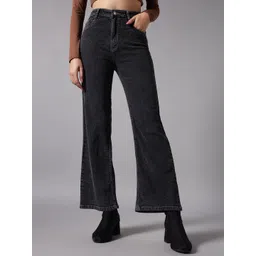 GUTI Women Flared High-Rise Jeans-picture-34