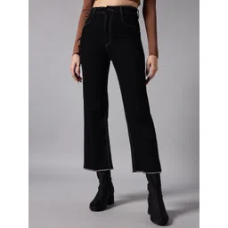 GUTI Women Flared High-Rise Non Stretchable Jeans-picture-30