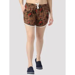 GUTI Women Printed High-Rise Outdoor Shorts-picture-37