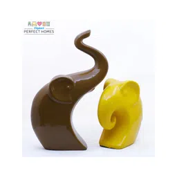 GW CREATIONS Black 2 Pieces Figurine Showpiece-picture-24