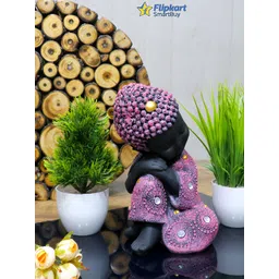 GW CREATIONS Black & Pink 3 Pieces Figurine Showpieces-picture-11