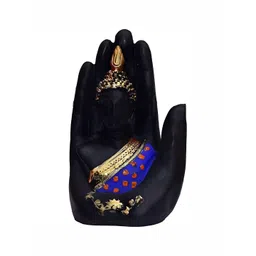 GW CREATIONS Blue Buddha Figurine Showpiece-picture-36