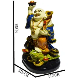 GW CREATIONS Blue Figurine Showpiece-picture-24