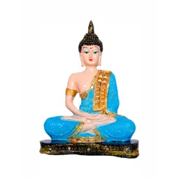 GW CREATIONS Blue Polyresin Figurine Showpiece-picture-35