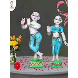 GW CREATIONS Blue Religious Figurine Showpiece-picture-39