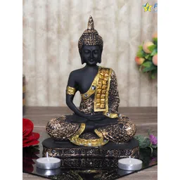 GW CREATIONS Gold-Toned Marble Figurine Showpiece-picture-32