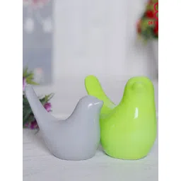 GW CREATIONS Green & Grey 2 Pieces Birds & Animals Showpiece-picture-40