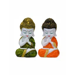 GW CREATIONS Green Buddha Figurine Showpiece-picture-18