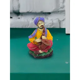 GW CREATIONS Orange & Blue Figurine Showpiece-picture-21