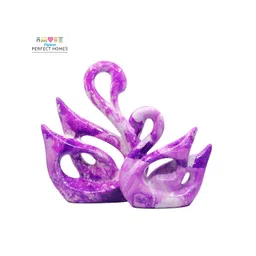 GW CREATIONS Pink & White 2 Pieces Figurine Showpiece-picture-36