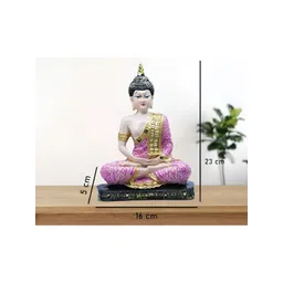 GW CREATIONS Pink & White Figurine Decorative Showpiece-picture-21