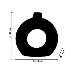 GW CREATIONS Red Donut Shape Flower Vases image 4