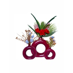 GW CREATIONS Red Figurine Decorative Showpiece-picture-12