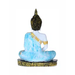 GW CREATIONS Silver Toned Budhha Showpiece-picture-17