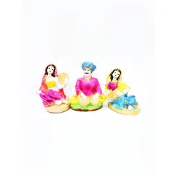GW CREATIONS White & Pink 3 Pieces Figurine Showpiece-picture-21