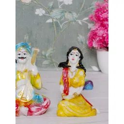 GW CREATIONS Yellow & Red 2 Pieces Figurine Showpieces-picture-24