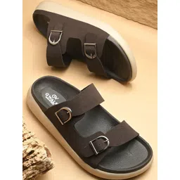 GWALK Men Brown Sandals-picture-17