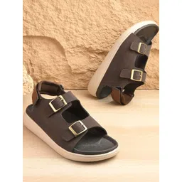 GWALK Men Brown Sandals-picture-25