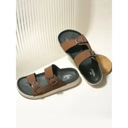 GWALK Men Tan Sandals-picture-19