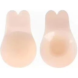 gyanshu Ultra-Thin Sticky Petals Nipple Covers, Women Adhesive Strapless Bras Backless, Silicone Pasties Reusable, Comfortable Invisible for Girls Cover Bra, Instant Breast 1 Pair Push Up Wire Free-picture-39