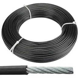 Gym Machine Steel Wire with PU Coating (6mm Thick) - Gym Cable for Home and Professional Cable Machines (6 MM) (10 meter)-picture-30