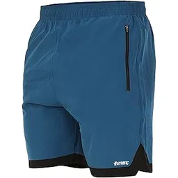 gymific Sports Training Running Dry Fit Solid Shorts for Men-picture-25