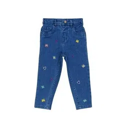 h by hamleys Embroidered Straight Fit Jeans-picture-23
